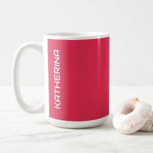 Mug Couleur solide Amaranth Classic Personnalisé
