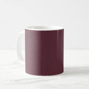 Mug Couleur solide bordeaux