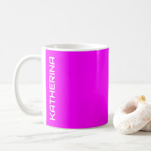 Mug Couleur solide Magenta néon   Classic Personnalisé