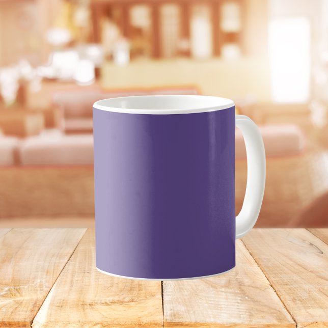 Mug Couleur uni violet ultra violet (Créateur téléchargé)