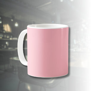 Mug Couleur unie rose rose tendance   Classic Elegant