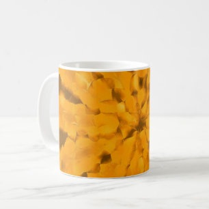 Mug Couleurs chaudes de la Terre Ocre doré Joyeux