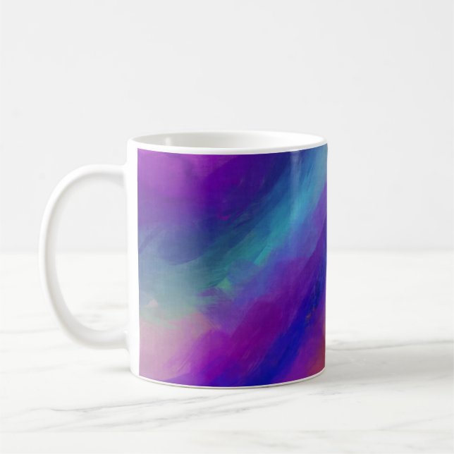 Mug Couleurs de l'Aurora Borealis (Gauche)