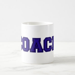 Mug Couleurs de l'école COACH Mug, bleu-noir
