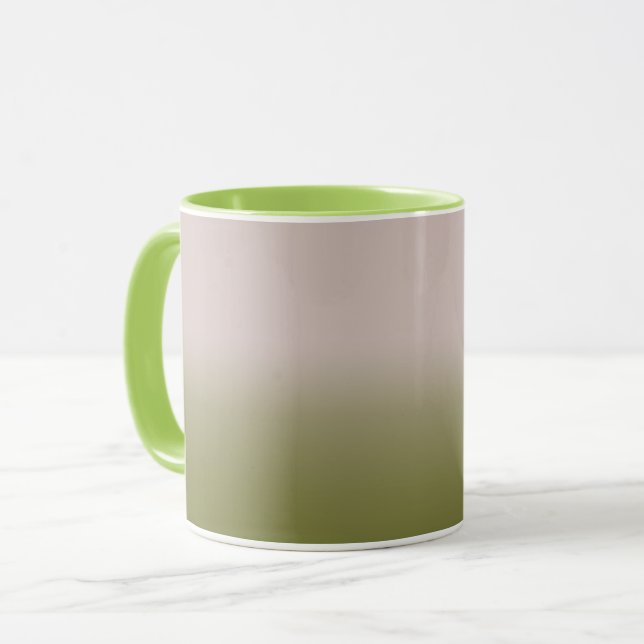 Mug Couleurs d'été en pente douce mode couleur simple (Devant gauche)