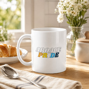Mug Couleurs du drapeau de la fierté AroAce