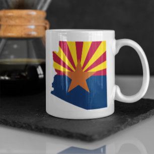 Mug Couleurs du drapeau de l'Arizona