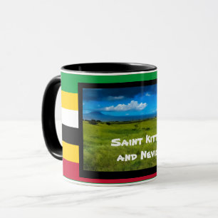 Mug Couleurs du drapeau de Saint-Kitts