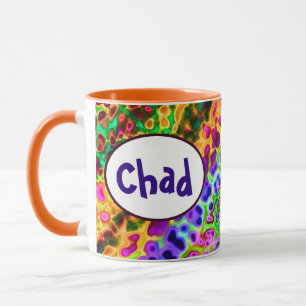 Mug Couleurs funky personnalisées