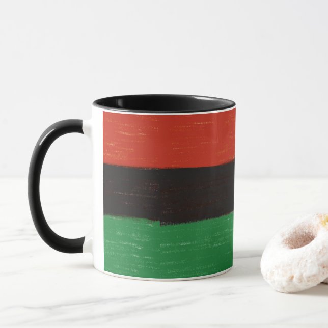 Mug Couleurs Kwanzaa (Avec donut)