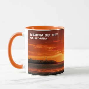 Mug Couleurs magnifiques du coucher de soleil - Marina