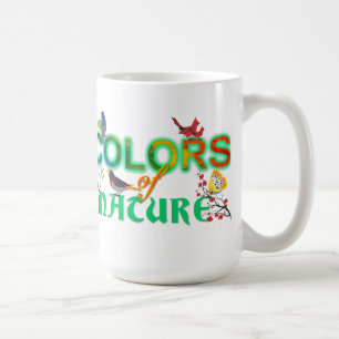 Mug Couleurs nature oiseaux colorés jungle mignon dess