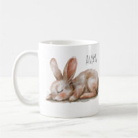 Couleurs neutres du lapin dormant