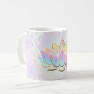 Mug couleurs pastel lotus