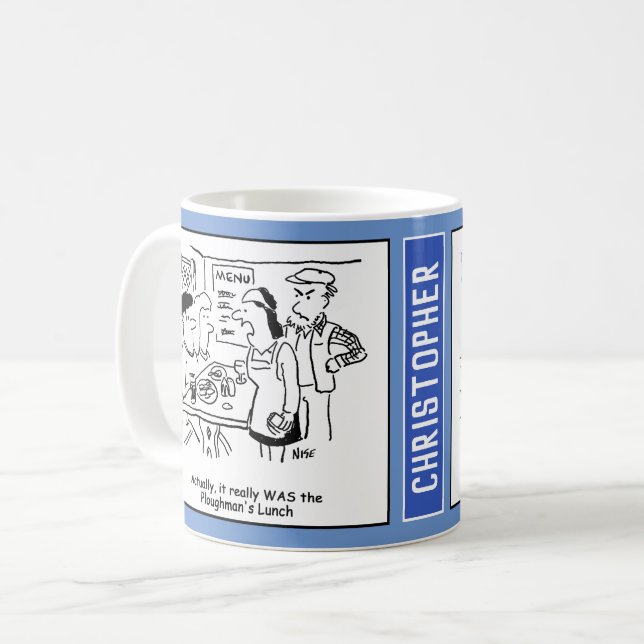 Mug Country Pub avec Plowman's Lunch. (Devant gauche)
