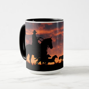 Mug Country Western Cowboy Roundup