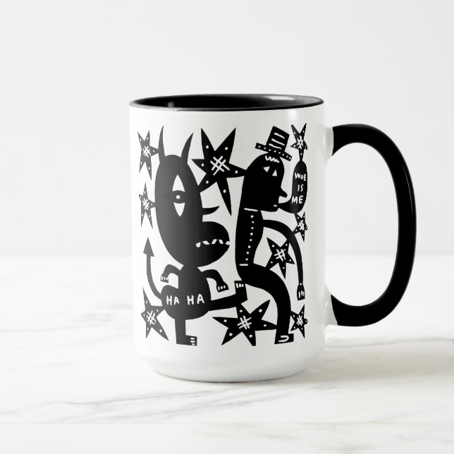 Mug Coup-de-pied d'ha ha (Droite)