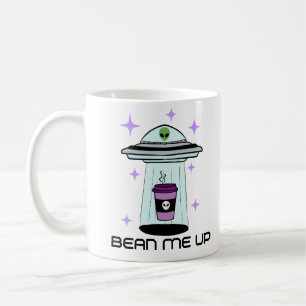 Mug Coupe Alien UFO de café