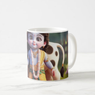 Mug Coupe avec petit krishna.