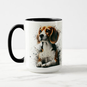 Mug Coupe beagle de café-Mug