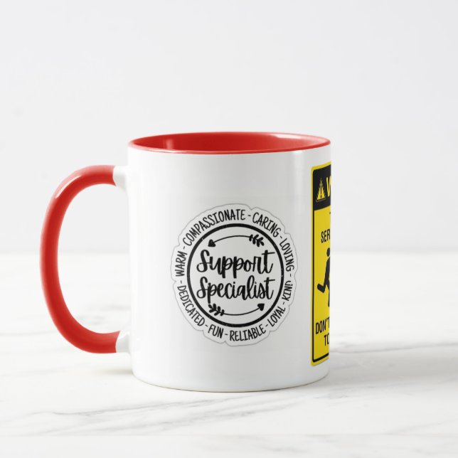 Mug Coupe-bec pour le spécialiste en application (Gauche)