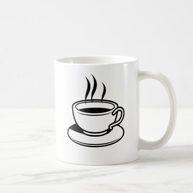 Mug Coupe chaude de café (Droite)