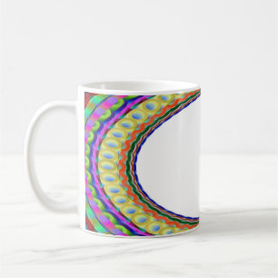 Mug Coupe de café A8 du centre blanc personnalisé