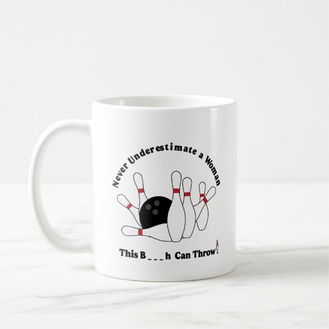 Mug Coupe de café : Boulangerie B_ _ _ h peut lancer (Gauche)