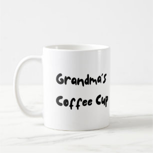 Mug Coupe de café de grand-mère