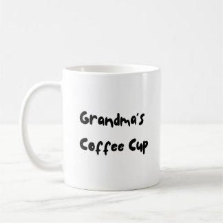 Mug Coupe de café de grand-mère