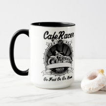 Coupe de café de moto