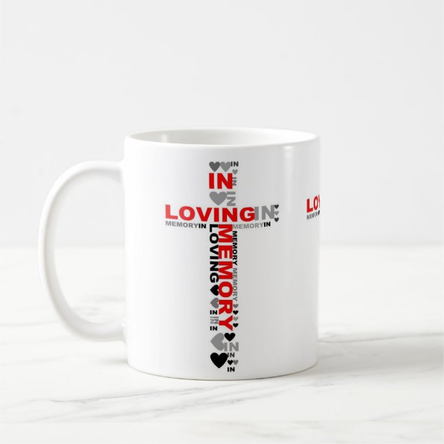 Mug Coupe De Café En Mémoire Amoureuse Sympathie (Gauche)