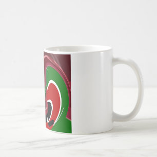Mug Coupe de café Kenya Drapeau Hakuna Matata