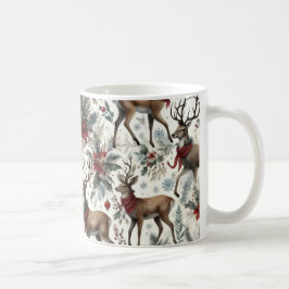 Mug Coupe de café Noël Deer Holiday