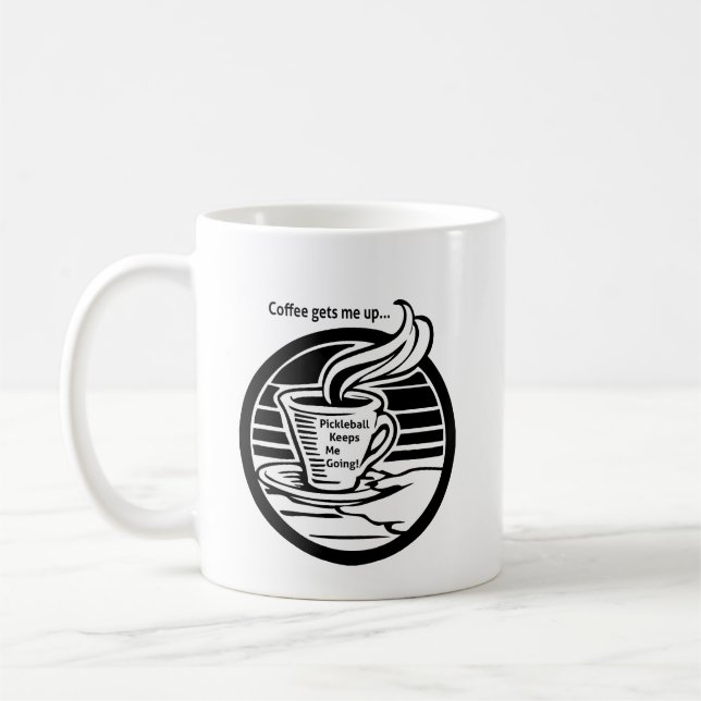 Mug Coupe de café Pickleball (Gauche)