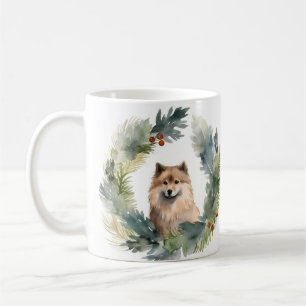 Mug Coupe de fête de la couronne de Noël finlandaise