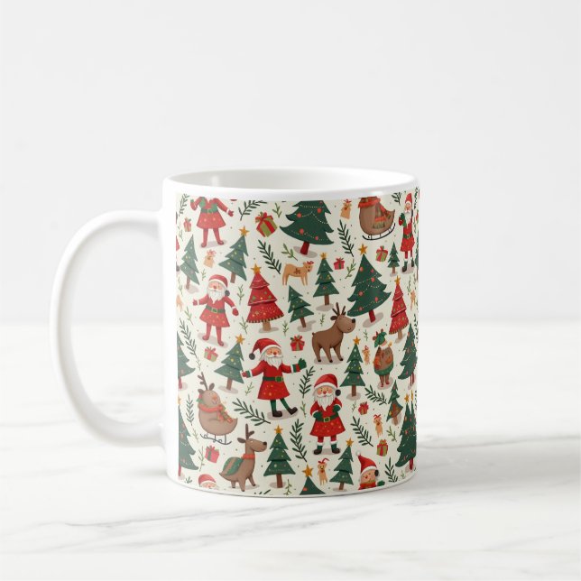 Mug Coupe de Musique de Noël (Gauche)