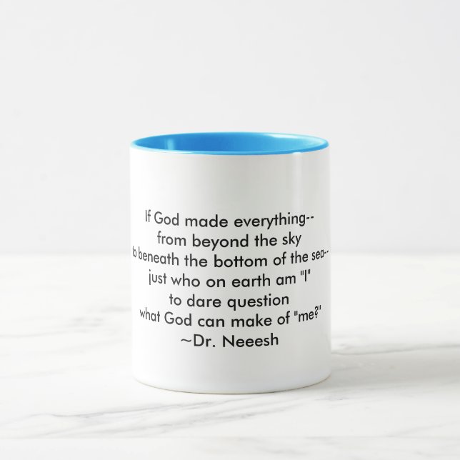 Mug Coupe de sagesse : Je suis humilié - (Centre)