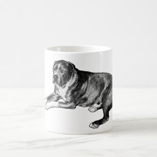 Mug Coupe demi-teinte de bande dessinée - Musique conf