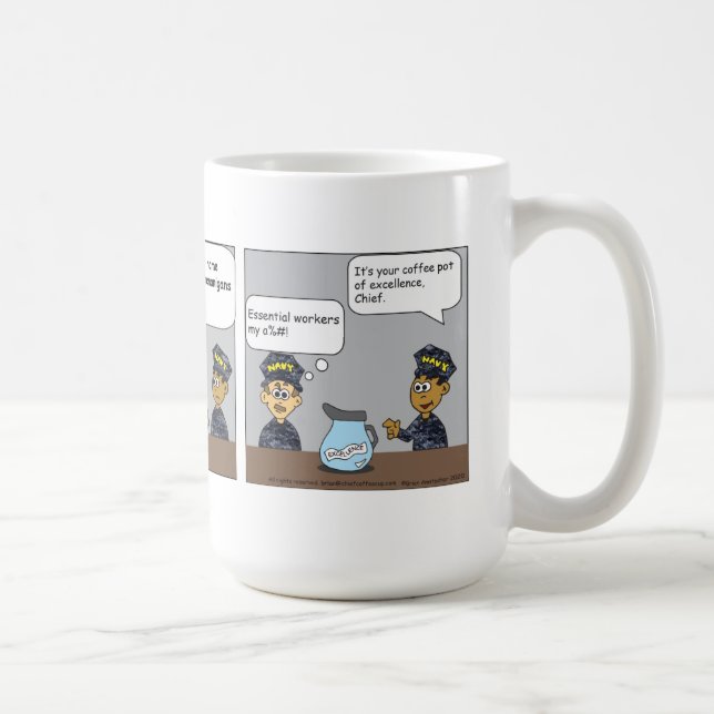Mug Coupe d'excellence de café (Droite)