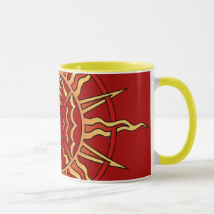 Mug Coupe du café du soleil des Premières nations Musi
