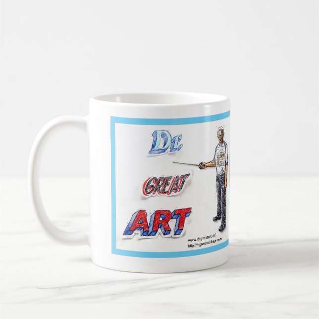 Mug Coupe du Dr Great Art Café (Gauche)