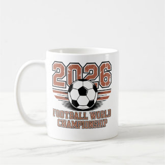 Mug Coupe du Monde 2026 ⚽ – Design pour les fans de fo