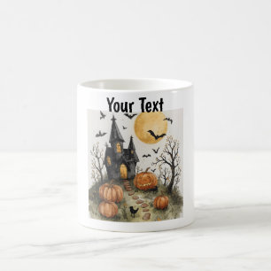 Mug Coupe éffrayante de café.