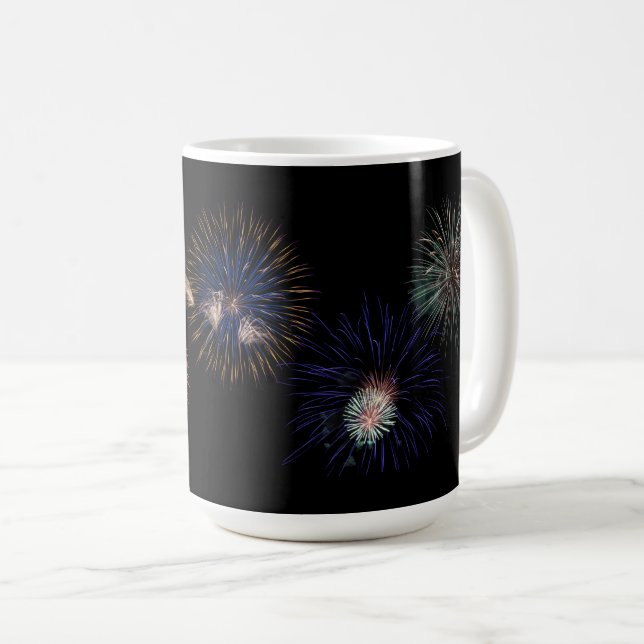 Mug Coupe Fireworks (Devant droit)