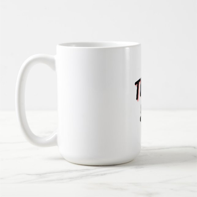 Mug Coupe Gradient Merci (Gauche)