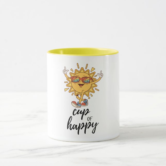 Mug Coupe Happy Sunshine Modern (Centre)