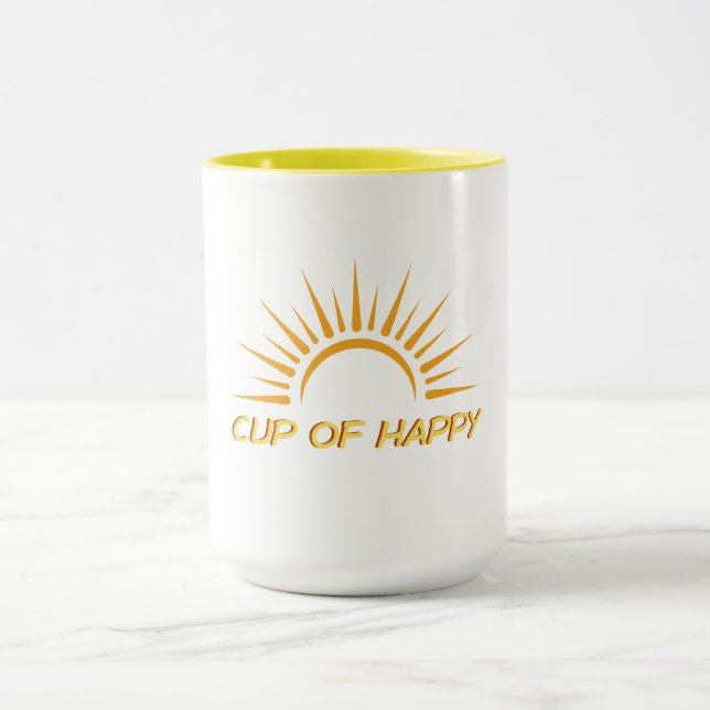 Mug Coupe Happy Sunshine Modern (Centre)
