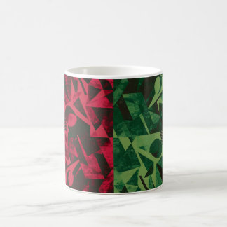 Mug Coupe Motif rouge et verte