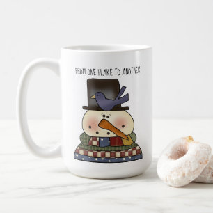Mug Coupe primitive de café de neige